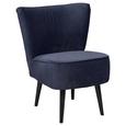 Sessel in Blau 'Lord' - Blau/Schwarz, Trend, Holz/Holzwerkstoff (65/89/70cm) - Livetastic Sessel in Blau 'Lord' - Blau/Schwarz, Trend, Holz/Holzwerkstoff (65/89/70cm) - Livetastic
