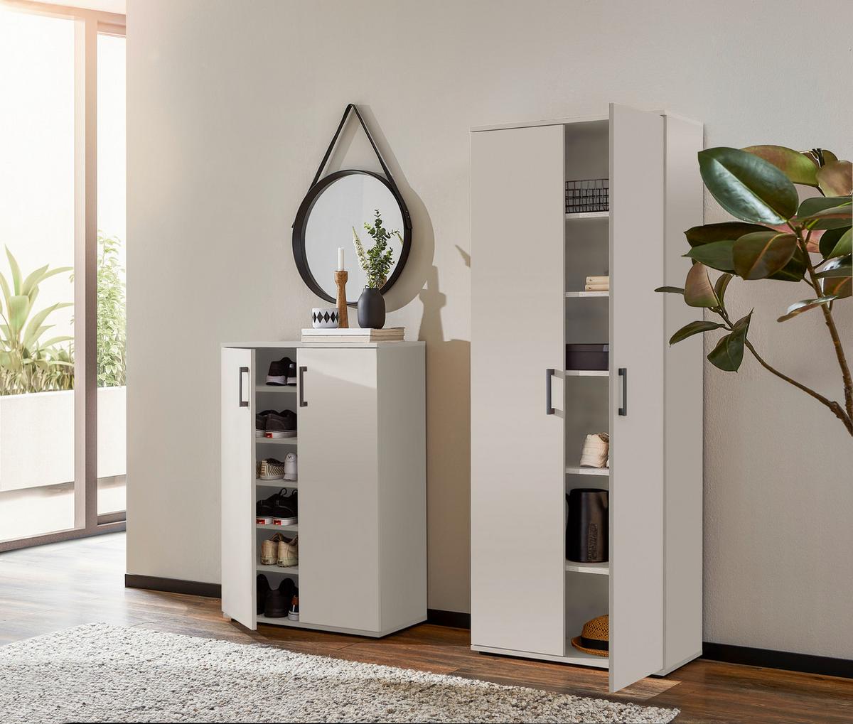 SZAFKA UNIWERSALNA ALEX - czarny/kaszmir, Konventionell, materiał drewnopochodny/tworzywo sztuczne (70/178,9/33,4cm) - Xora