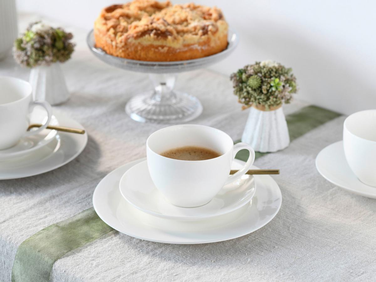 Étkészlet 22159 Fleur Royal - fehér, Basics, kerámia - Creatable
