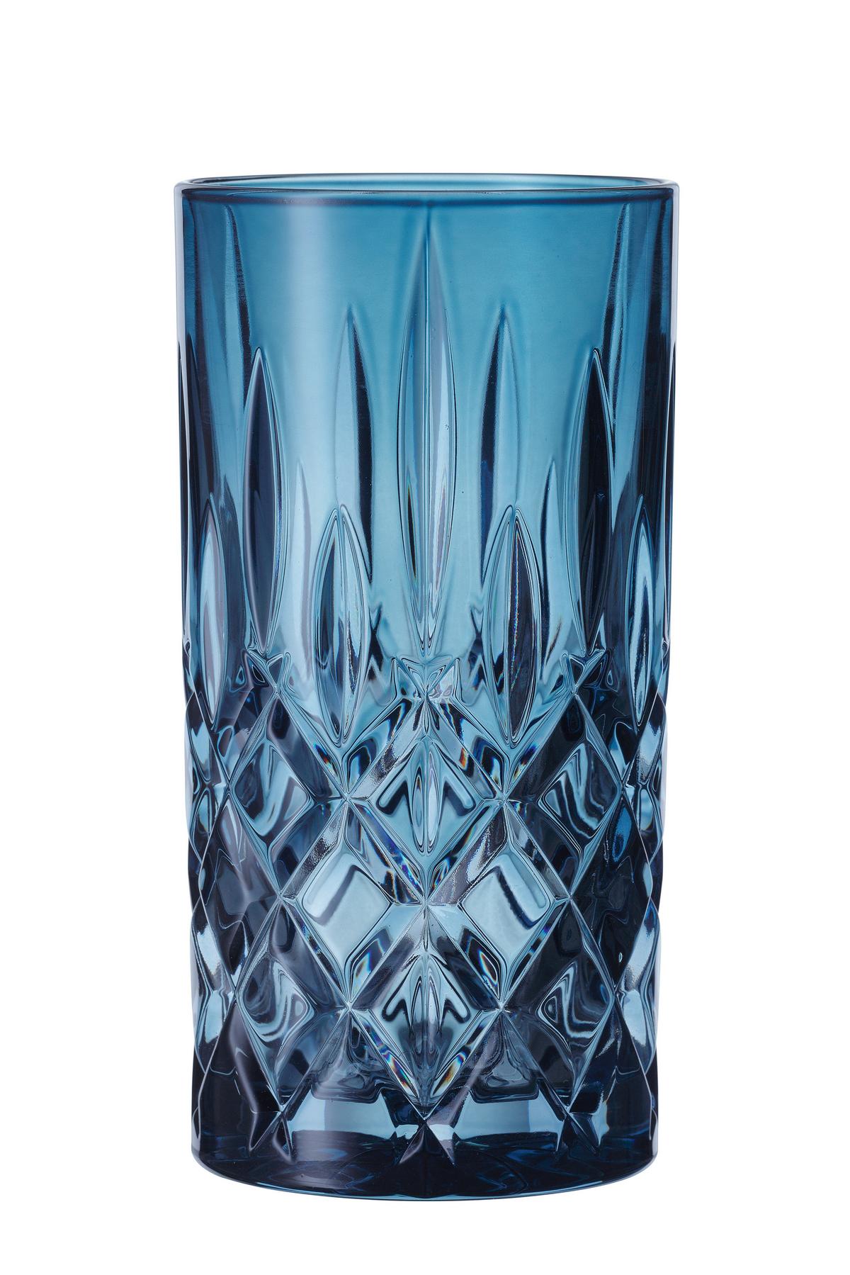 SZKLANKA DO DRINKÓW 105441 - niebieski, Lifestyle, szkło - Nachtmann