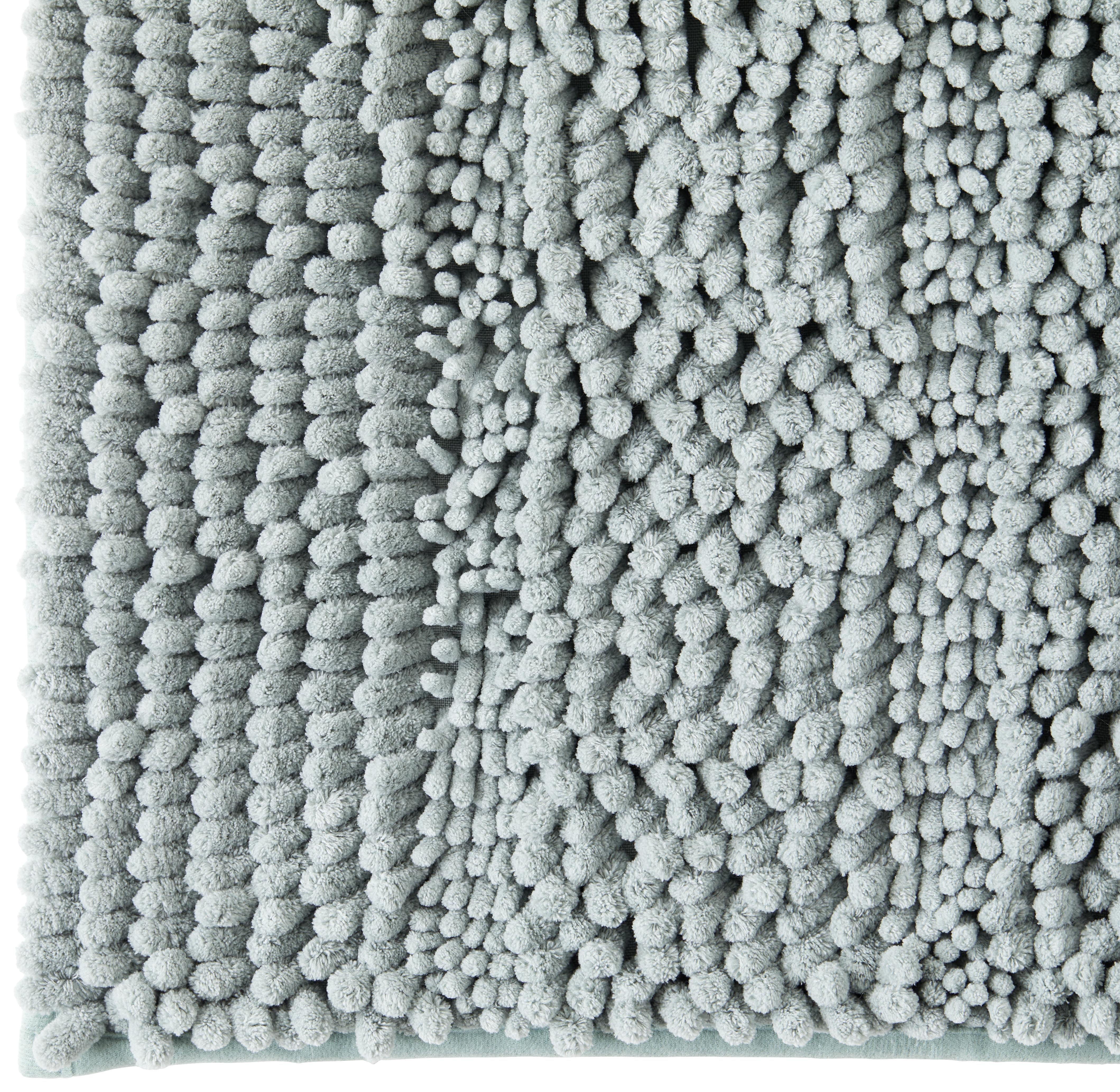 Badematte Uwe in Grün ca. 50x50cm - Grün, Basics, Textil (50/50cm) - Modern Living