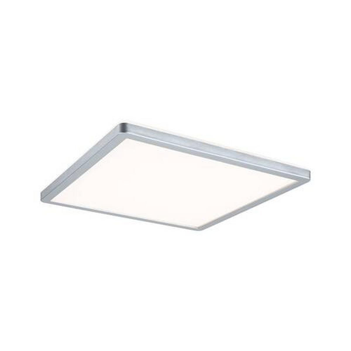 LED-Paneel Atria Shine in Chromfarben max. 16 Watt - Chromfarben, Basics, Kunststoff (29,3/29,3/2,8cm) - Paulmann