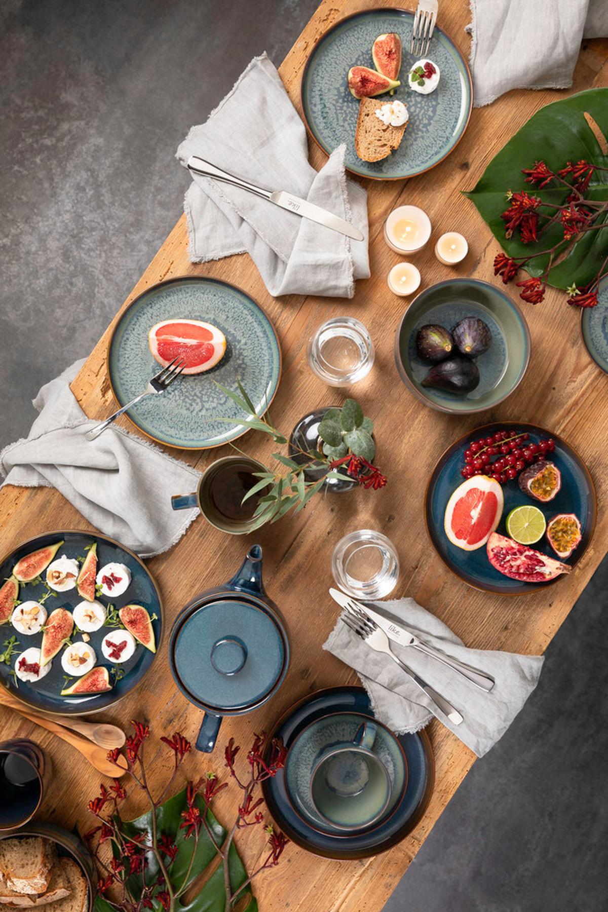 TALERZ OBIADOWY CRAFTED BREEZE VILLEROY & BOCH - zielony, Lifestyle, ceramika (26cm) - like.Villeroy & Boch