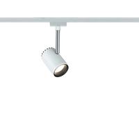 Schienensystem-Strahler Spot Shine max. 5 Watt - Chromfarben/Weiß, Basics, Metall (5,9/18/9cm) - Paulmann