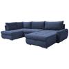 Coltar CANION - albastru închis, Design, textil (173/322/174cm) - Modern Living