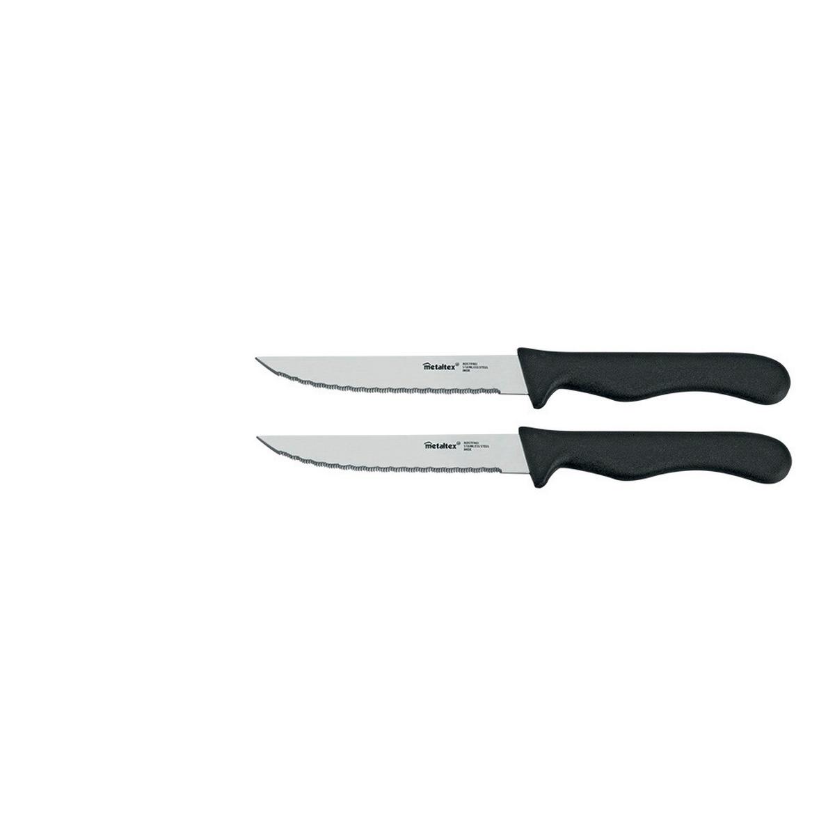 Steakkéskészlet Basic Line - fém (6.8/25.2/1.6cm)