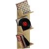 Regal Sulda, Hrast - barve hrasta/barve medu, Basics, leseni material (33/106,5/25,6cm) - MID.YOU