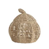 Kosár Basti - natúr színű, fém/papír (26,2/26,5cm) - Mömax