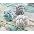 Zierkissen Knoten In White, ca. 35x35cm - Naturfarben, MODERN, Textil (35/35cm) - Premium Living Zierkissen Knoten In White, ca. 35x35cm - Naturfarben, MODERN, Textil (35/35cm) - Premium Living