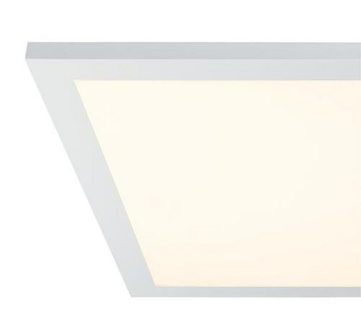 LED-Deckenleuchte Rosi max. 30 Watt - Weiß, Kunststoff/Metall (45/45/4,5cm)