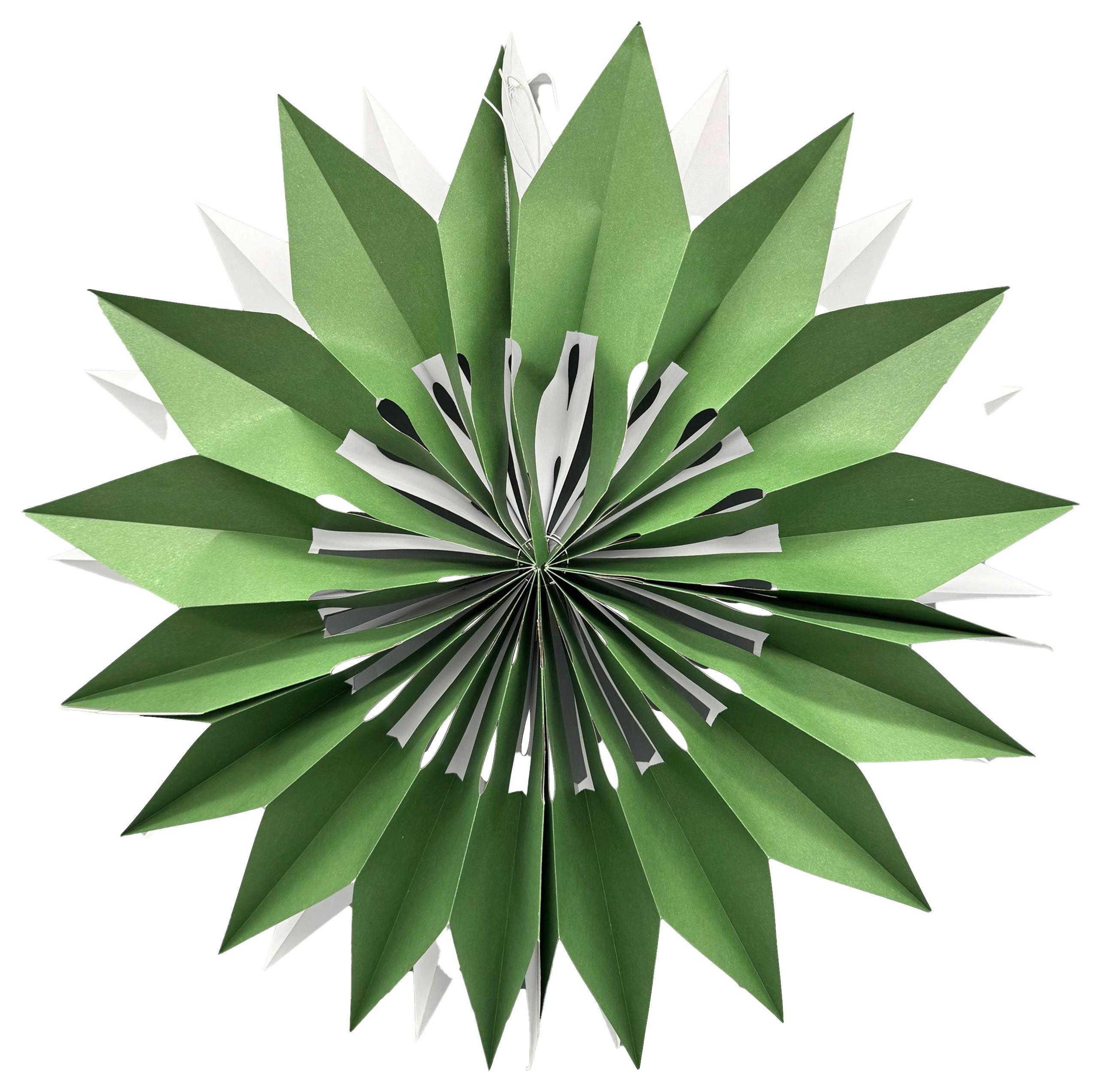 Dekohänger Jolie Grün max. 2 Watt - Grün, Papier (20cm) - Mömax