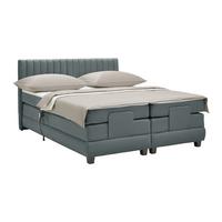 PAT BOXSPRING DIXON - antracit, Konventionell, lemn/textil (160/200cm) - Premium Living