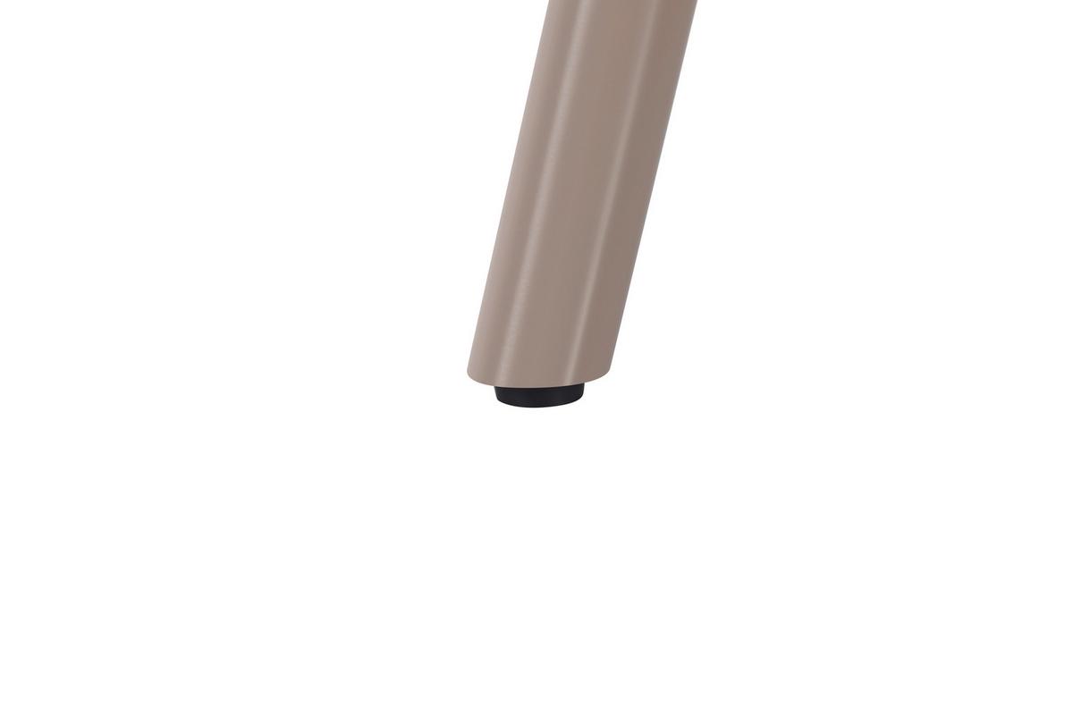Étkezőasztal Kerek Milan - szürke, Lifestyle, faalapú anyag/fém (110/75cm) - Mömax
