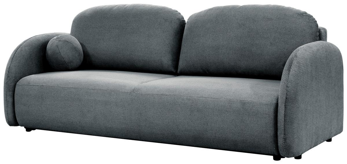 Trosjed Na Razvlačenje Roma - siva/crna, Design, tekstil (230/90/105cm)