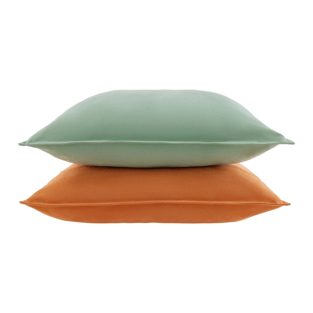 Zierkissen Nathi Orange ca. 45x45cm - Orange, Konventionell (45/45cm) - Mömax