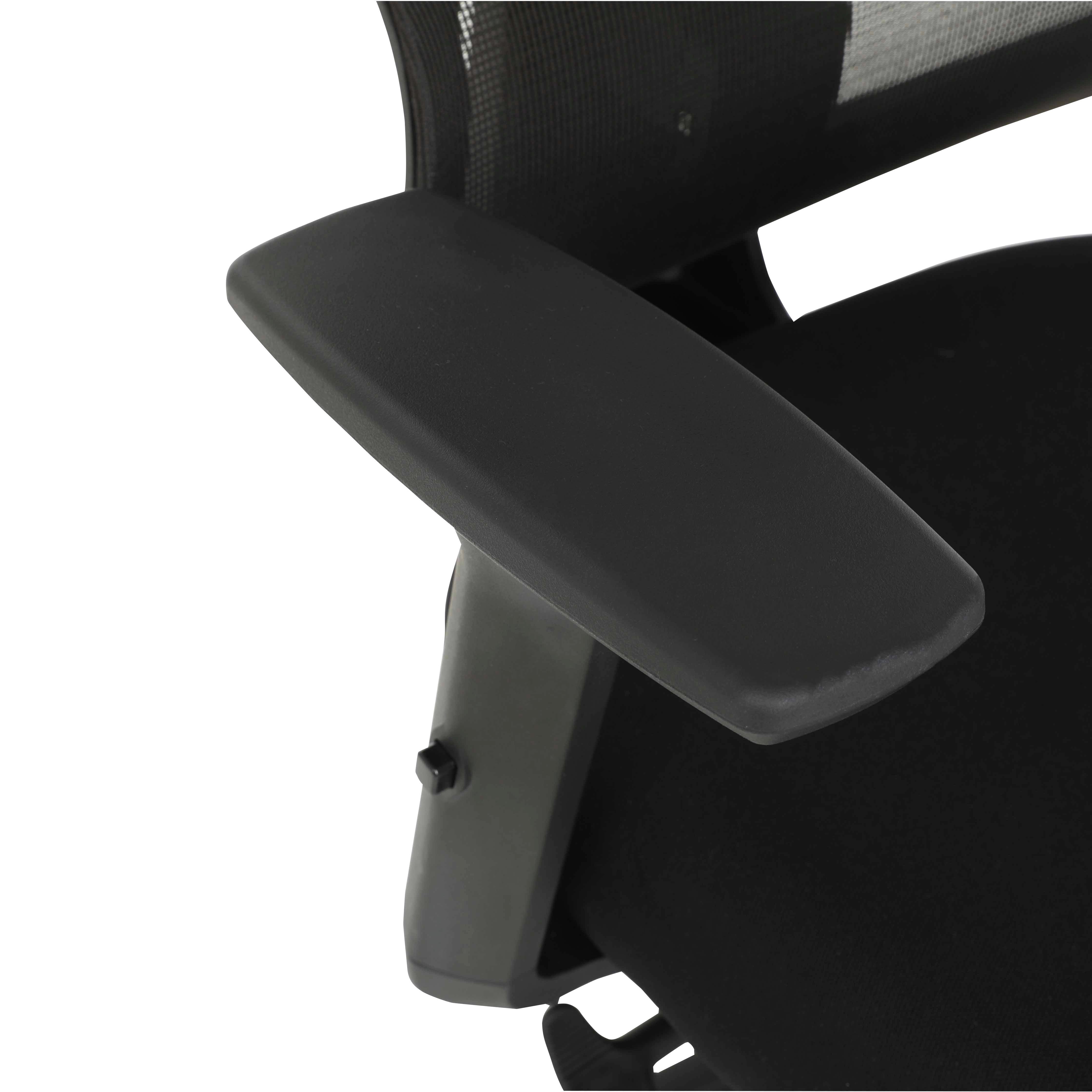 SNURRSTOL NOEMI - svart, Design, metall/trä (65/122-130/62cm) - Mömax
