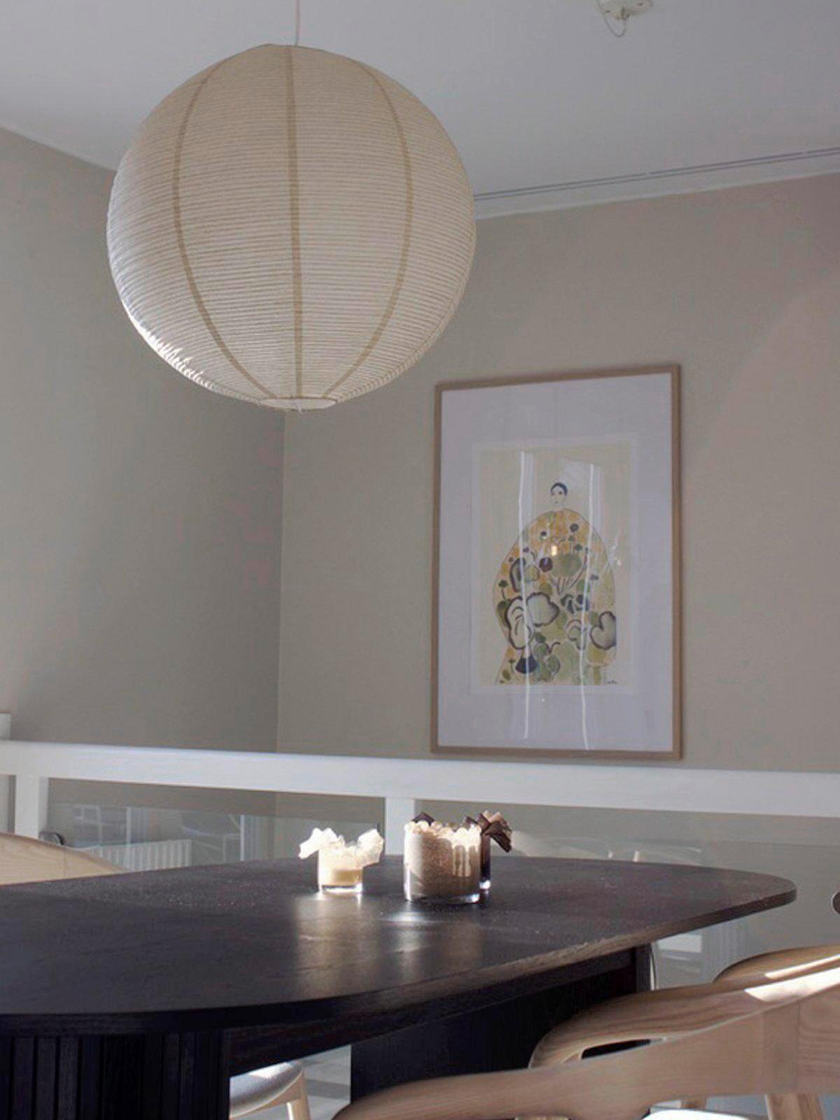 ABAŻUR 5010-066 HARU - beżowy, Natur, papier (50/50cm) - PR Home