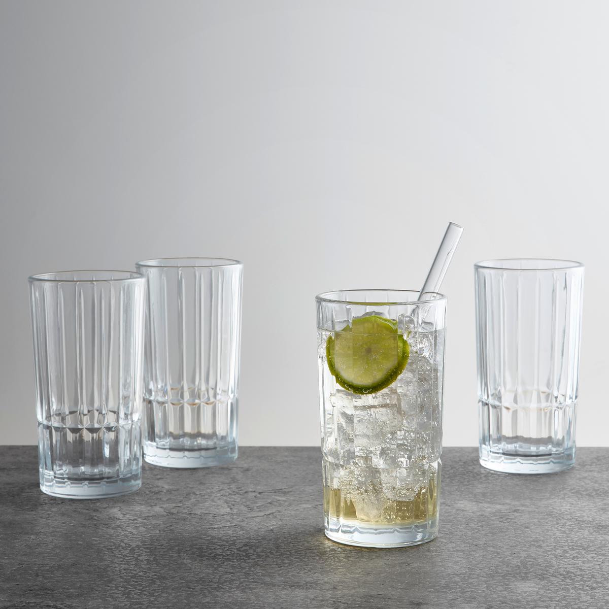 Longdrinkgläserset Skye Klar ca. 400ml, 4-teilig - KONVENTIONELL - Mömax