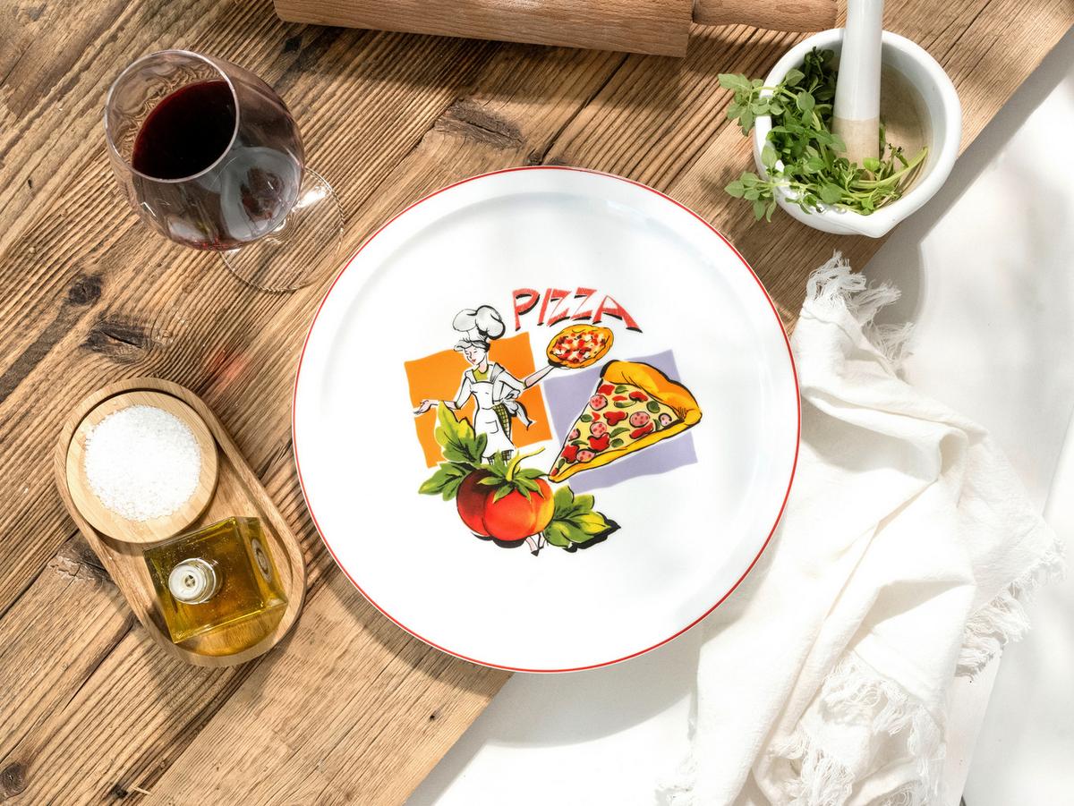 Set Krožnikov Za Pico Milano Sofia, 4-Delni - večbarvno, Basics, keramika (30/40/10cm) - Creatable