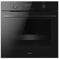 Einbaubackofen 90650 - Schwarz, Glas (59,5/59,5/57,5cm) - Mican