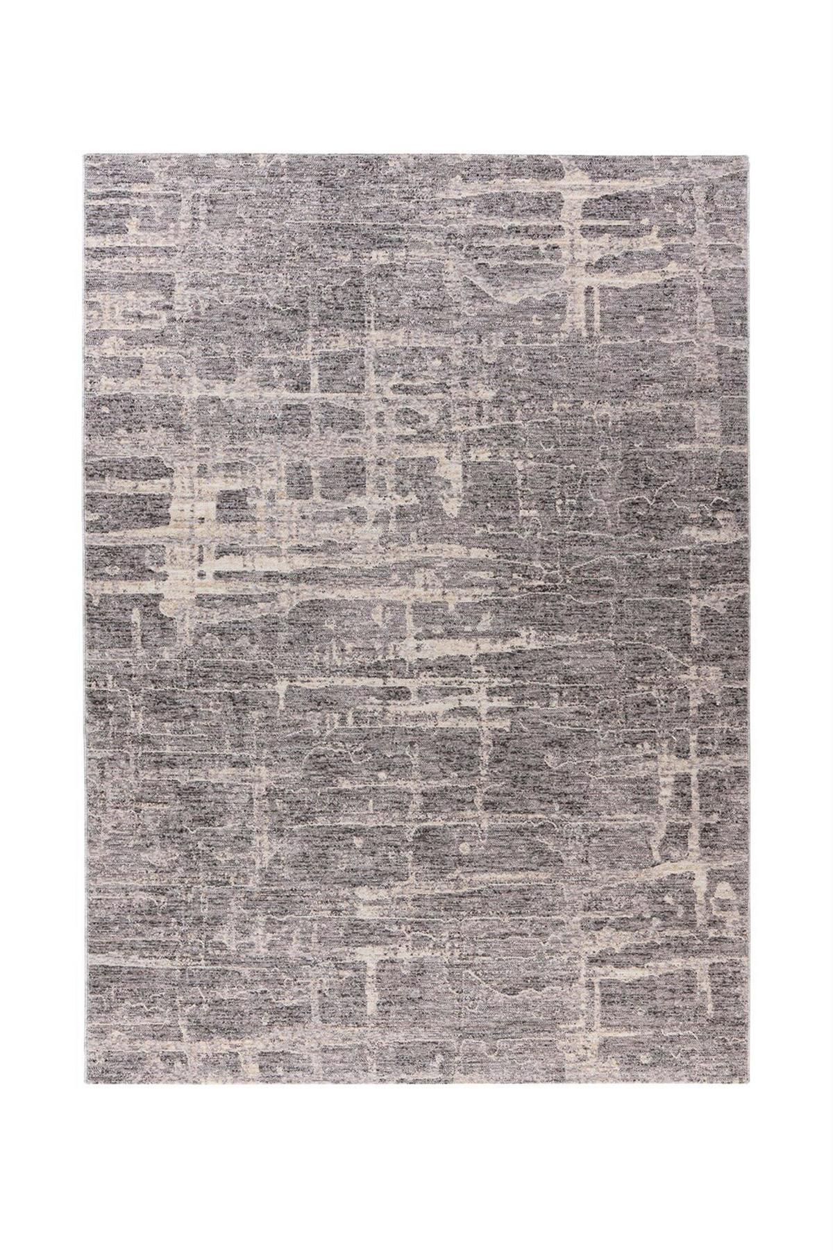 FLACHWEBETEPPICH JAKA 325 GRAU - Grau, Konventionell, Textil (80/150cm) - Kayoom