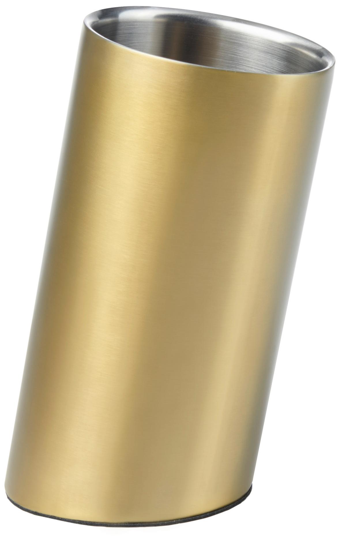 Posuda Za Hlađenje Boca Glamur - zlatne boje, Moderno, metal/plastika (12/23,5cm) - Premium Living