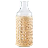 Sticlă decorativă Wien I -Paz- - străveziu/culoare natur, Basics, sticlă/materiale naturale (7/19cm) - Modern Living