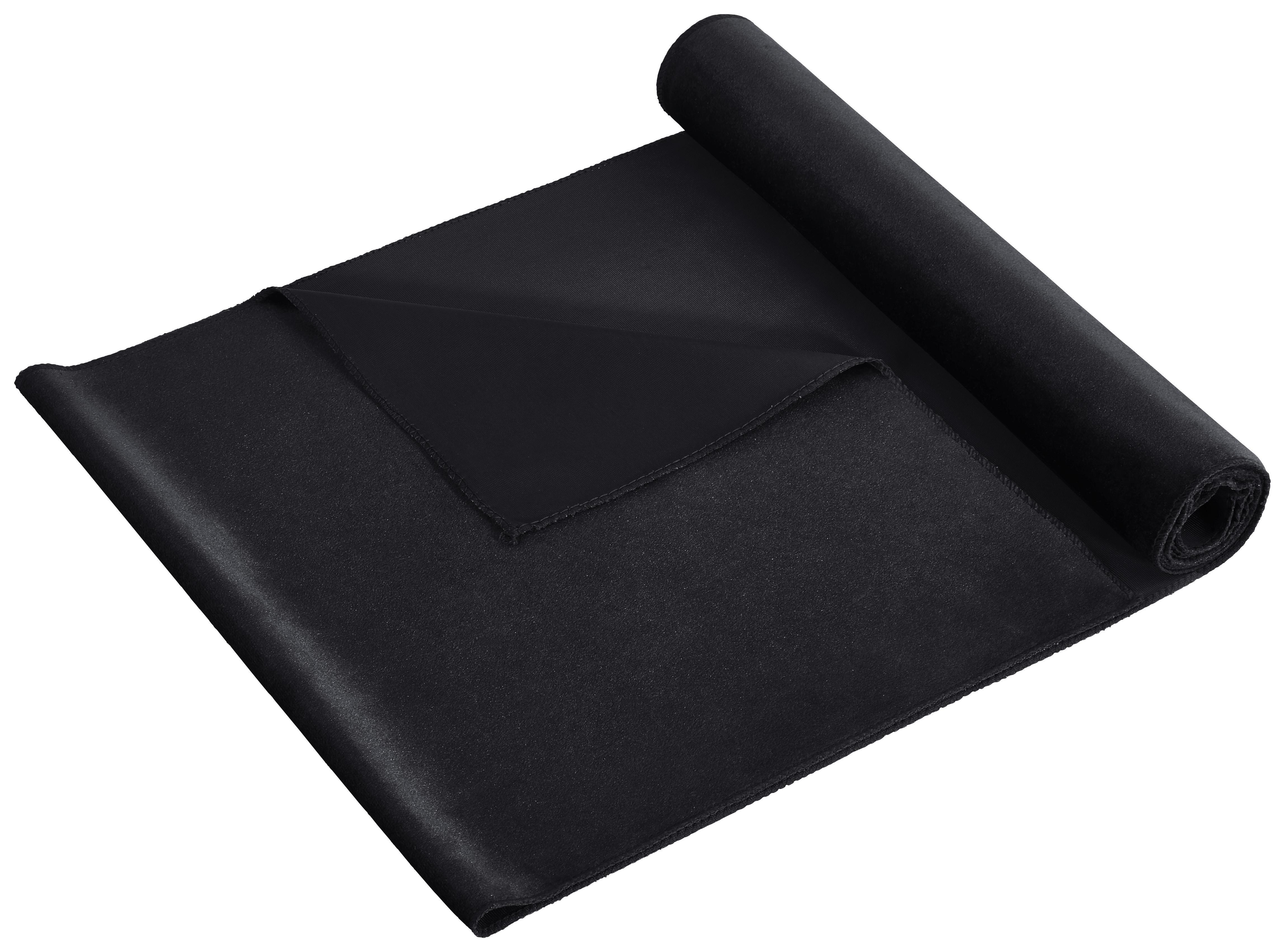 Dekorativno Blago Samt - črna, tekstil (35/180cm) - Modern Living