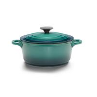 Bratentopf Elisa S Grün ca. 2,4 l - Grün, KONVENTIONELL, Metall (20/9cm) - Modern Living