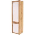 Omara Kashmir New - bela/hrast, Moderno, leseni material (57/192/41cm) - Zandiara