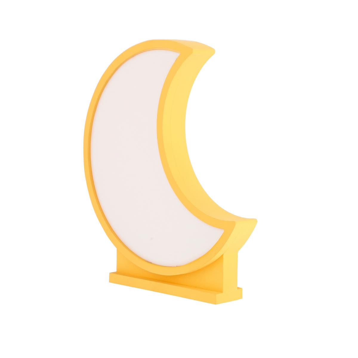 Dječja Stolna Svjetiljka 41-10599 Moon - zlatne boje, Basics, drvni materijal/plastika (26/5/29.5cm)