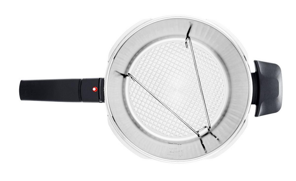 SZYBKOWAR 622-412-04-070/0 FISSLER - kolor srebrny, Basics, metal (22cm) - Fissler