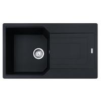 Einbauspüle Urban UBG 611-86 Schwarz - Schwarz (86/50cm) - Franke