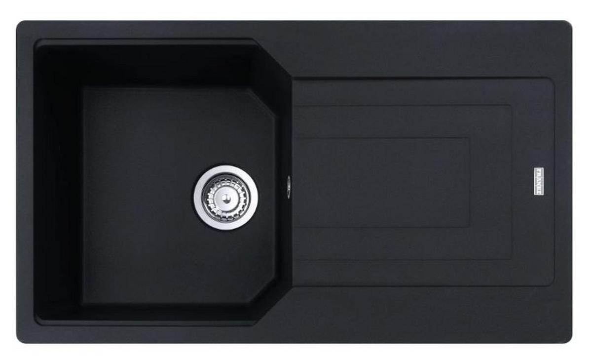 Einbauspüle Urban UBG 611-86 Schwarz - Schwarz (86/50cm) - Franke