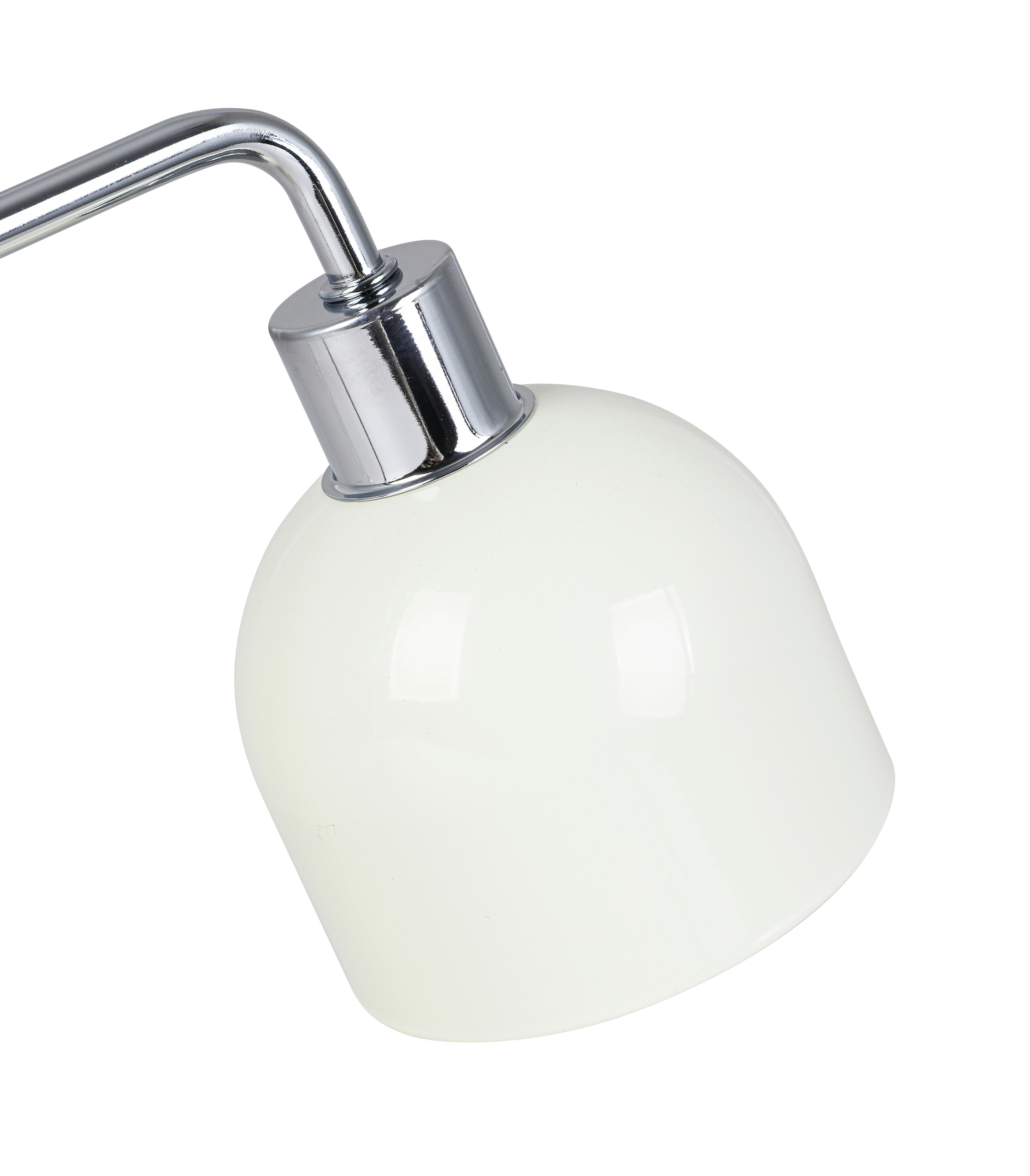 BORDSLAMPA ILKA - vit/kromfärg, Modern, metall/plast (27/12/35cm) - Mömax