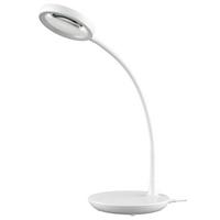 Led-svetilka Za Pisalno Mizo Lupop, Ca. 28/52 Cm - bela, Romantika, umetna masa (28/52cm) - Mömax