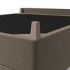 LIT BOXSPRING OLIVIA - marron/couleur chêne, MODERN, textile/bois (180/200cm) - Bessagi Home