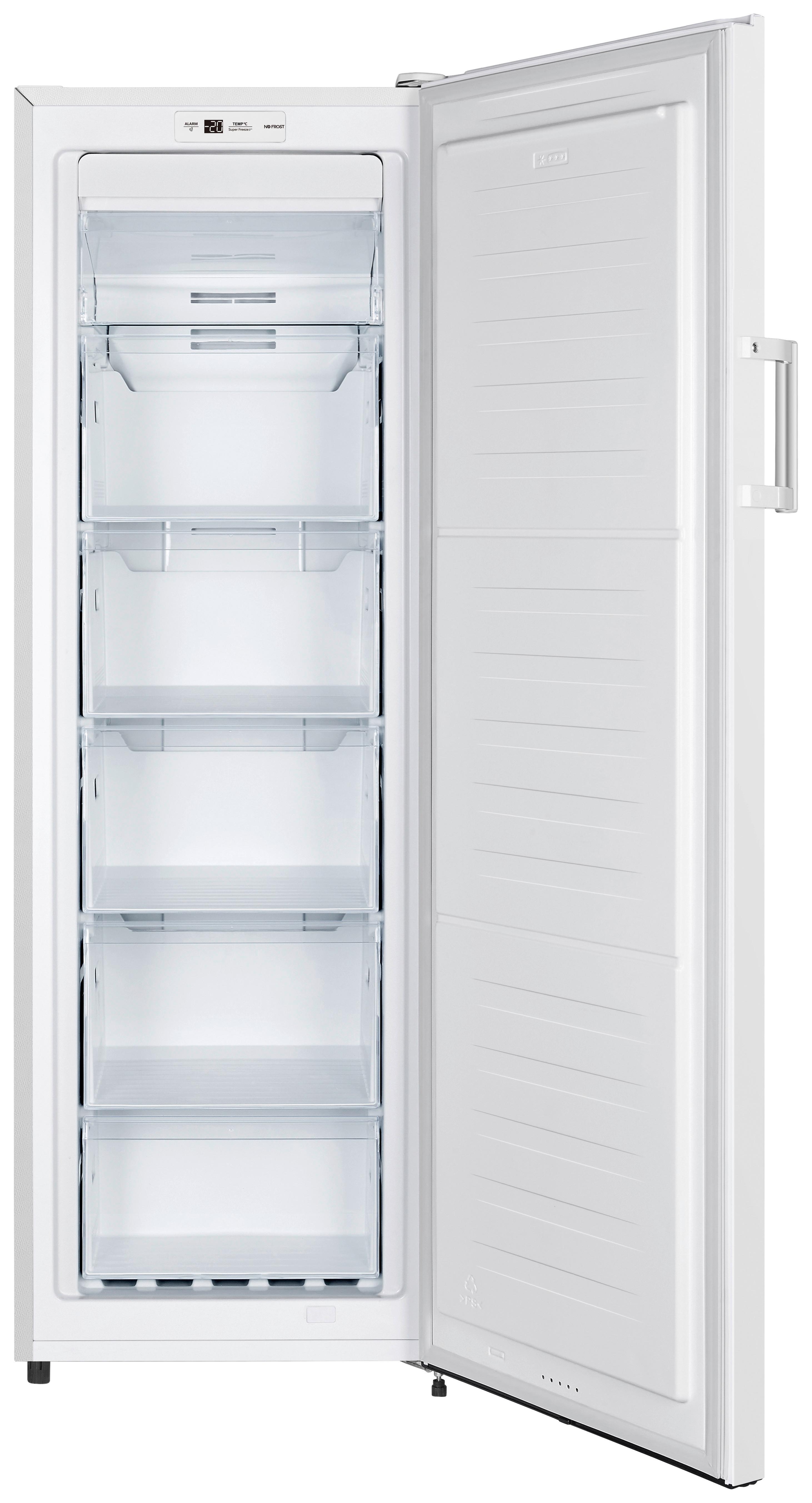 Gefrierschrank GS212.4A++NF N in Weiß - Weiß, Trend, Kunststoff/Metall (55,9/169,1/61,4cm) - PKM