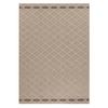 Outdoorteppich Patara Beige ca. 80x150cm - Beige, Design, Textil (80/150cm) - Novel