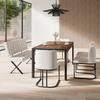 SITTBÄNK NOVA - ljusgrå/svart, Modern, metall/trä (140/97/64cm) - Bessagi Home