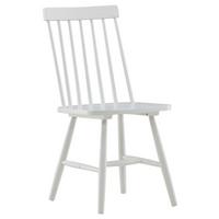 STUHL-SET LÖNNEBERGA - Weiß, Design, Holz (43/87/55cm) - Livetastic