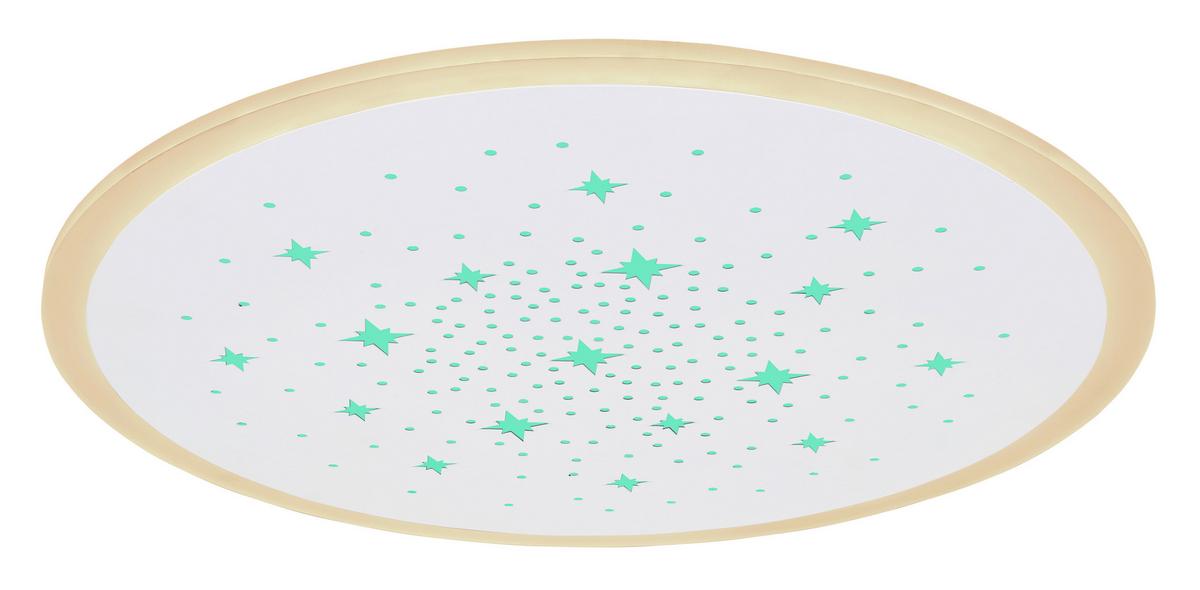 Stropna Led-svetilka Murphy, S Sijalko - bela, Design, kovina/umetna masa (38/5cm)