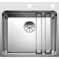 Spüle Etagon500 Typ:521748 Edelstahl - Edelstahlfarben, Metall (54/50cm) - Blanco