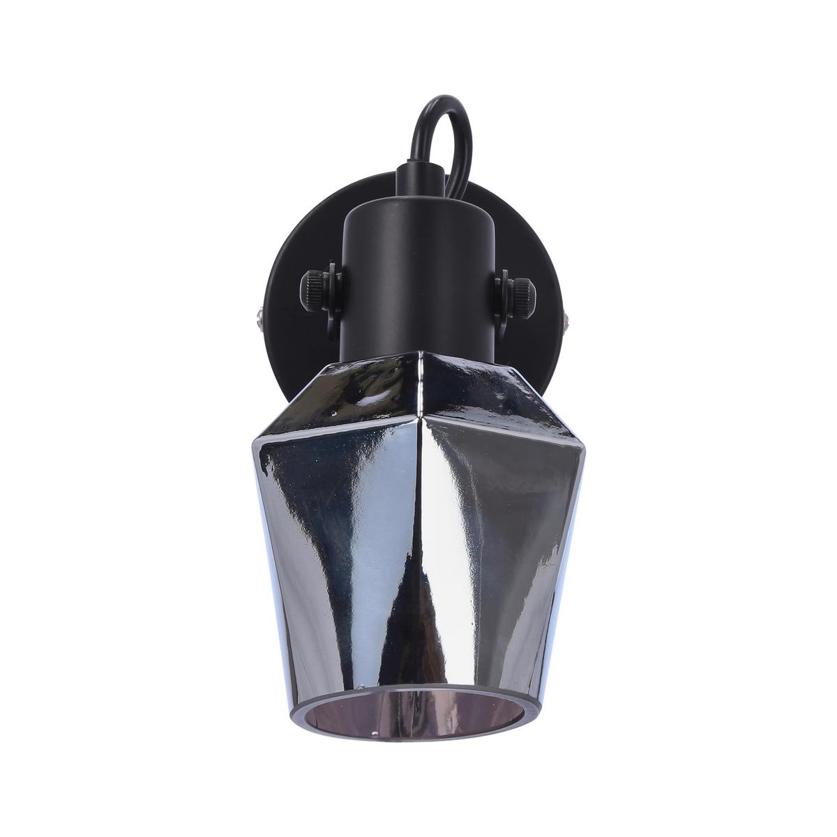 Reflektor Randi - crna, Design, staklo/metal (19/9/16cm)