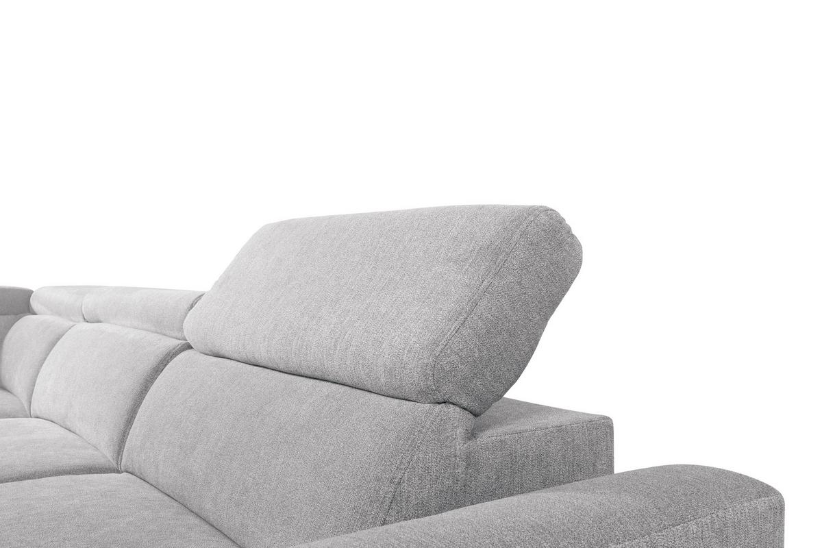 COLțAR LAPIS - gri deschis, Konventionell, textil (217/255cm) - Modern Living