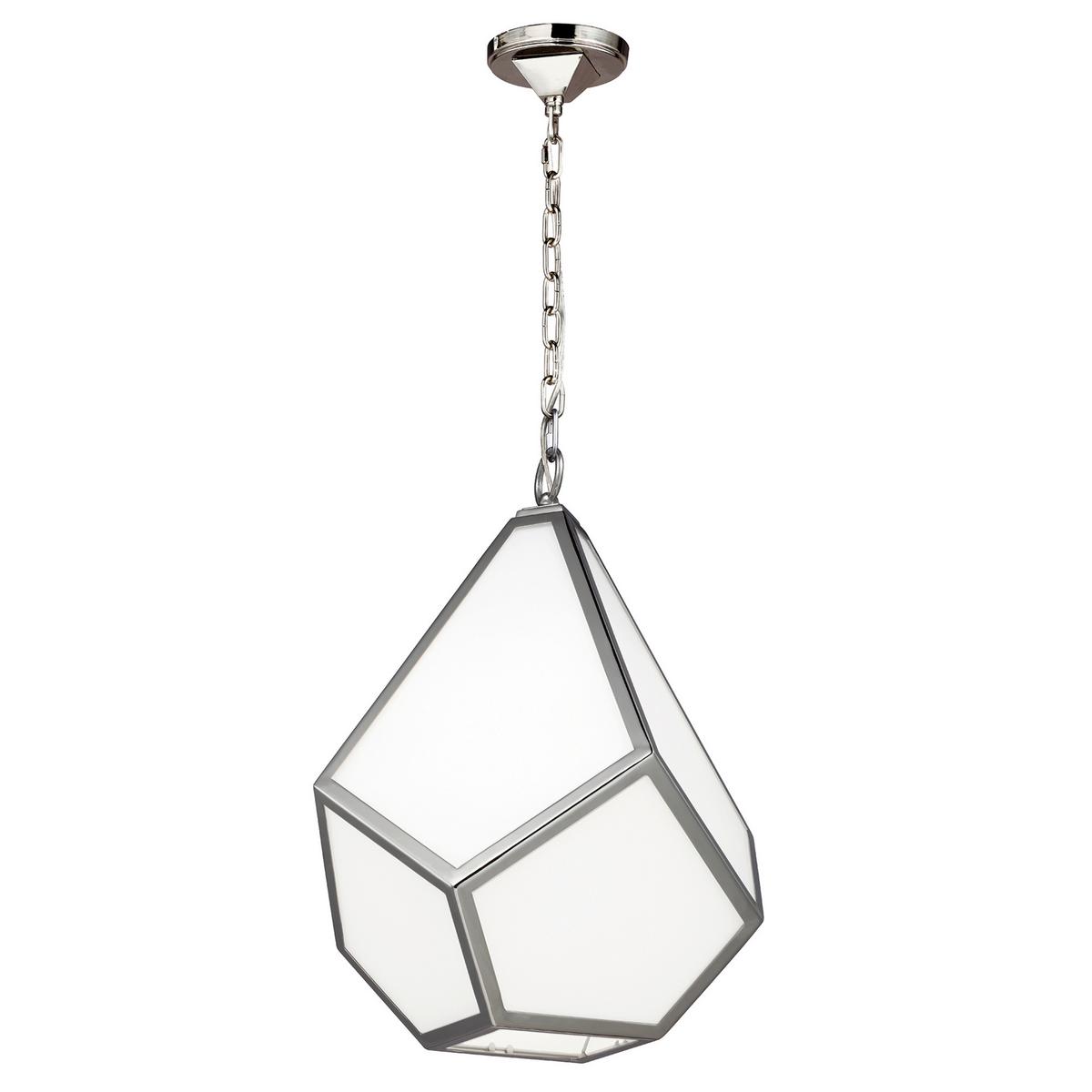 Viseća Svjetiljka Diamond - boje nikla, Basics, metal (49.5 /64.8cm) - Elstead Lighting