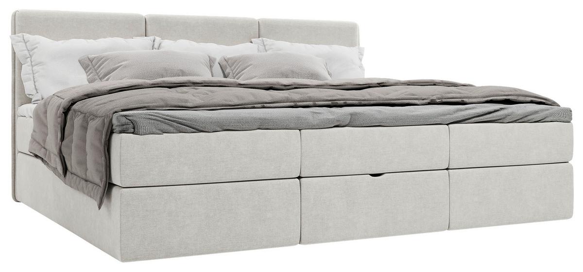 Familienbett Domino Combo Grau ca.270x200cm - Schwarz/Grau, MODERN, Holz/Holzwerkstoff (270/200cm) - MID.YOU