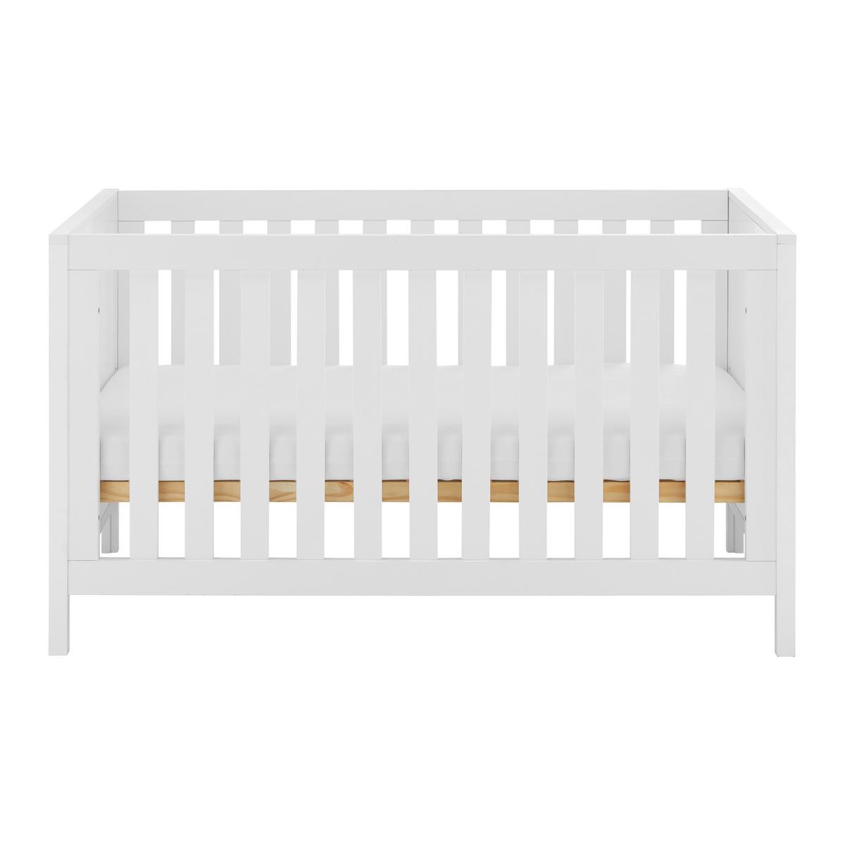 Otroška Posteljica Maria, Bela - bela, Moderno (145,8/75/84,4cm) - Bessagi Kids