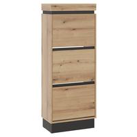 Ormarić Za Cipele Corte - Trend, drvni materijal/plastika (53,8/137,3/28,5cm) - Modern Living