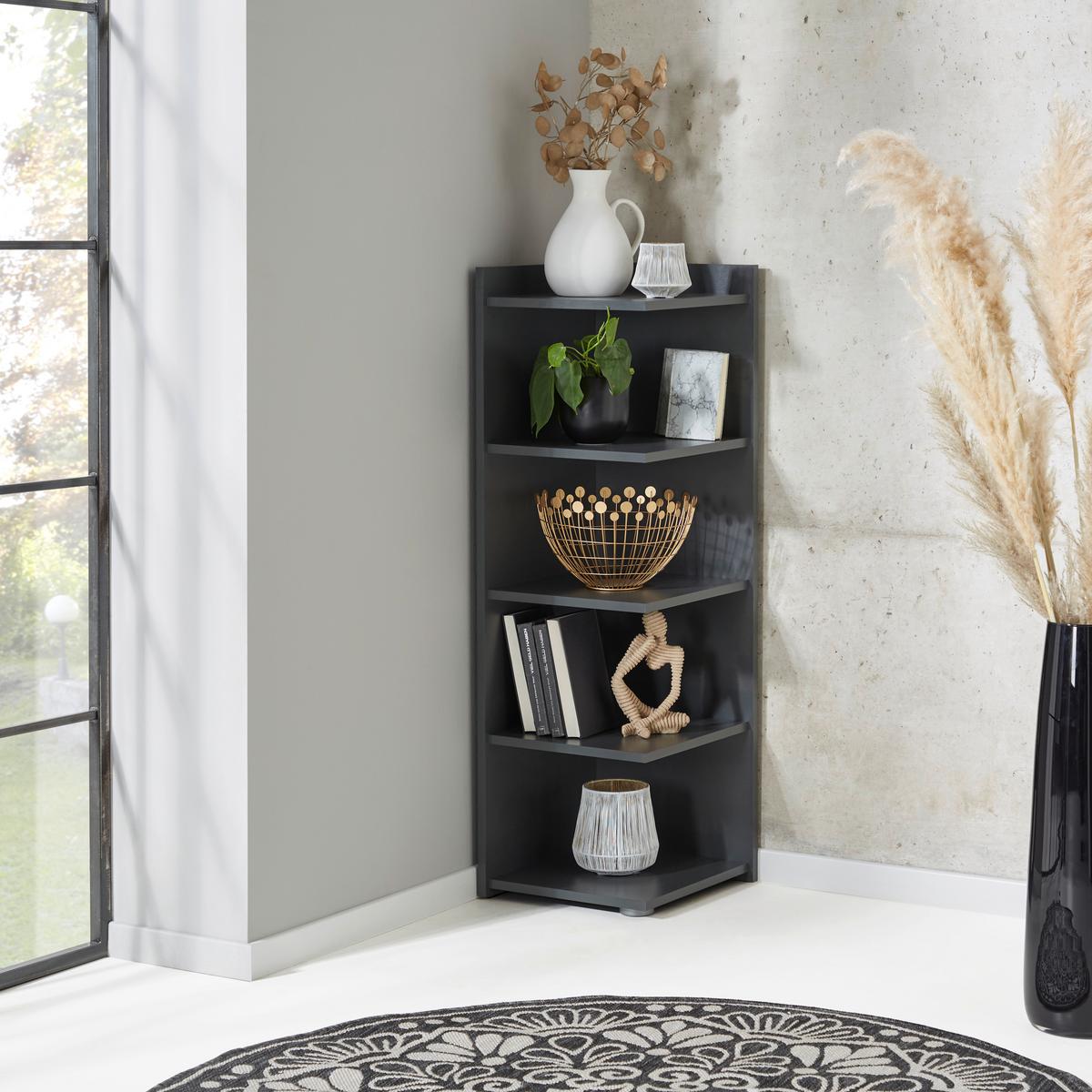 Etajeră de colț MX 184 - stejar Artisan, Modern, material pe bază de lemn (37/110,5/35cm) - Modern Living